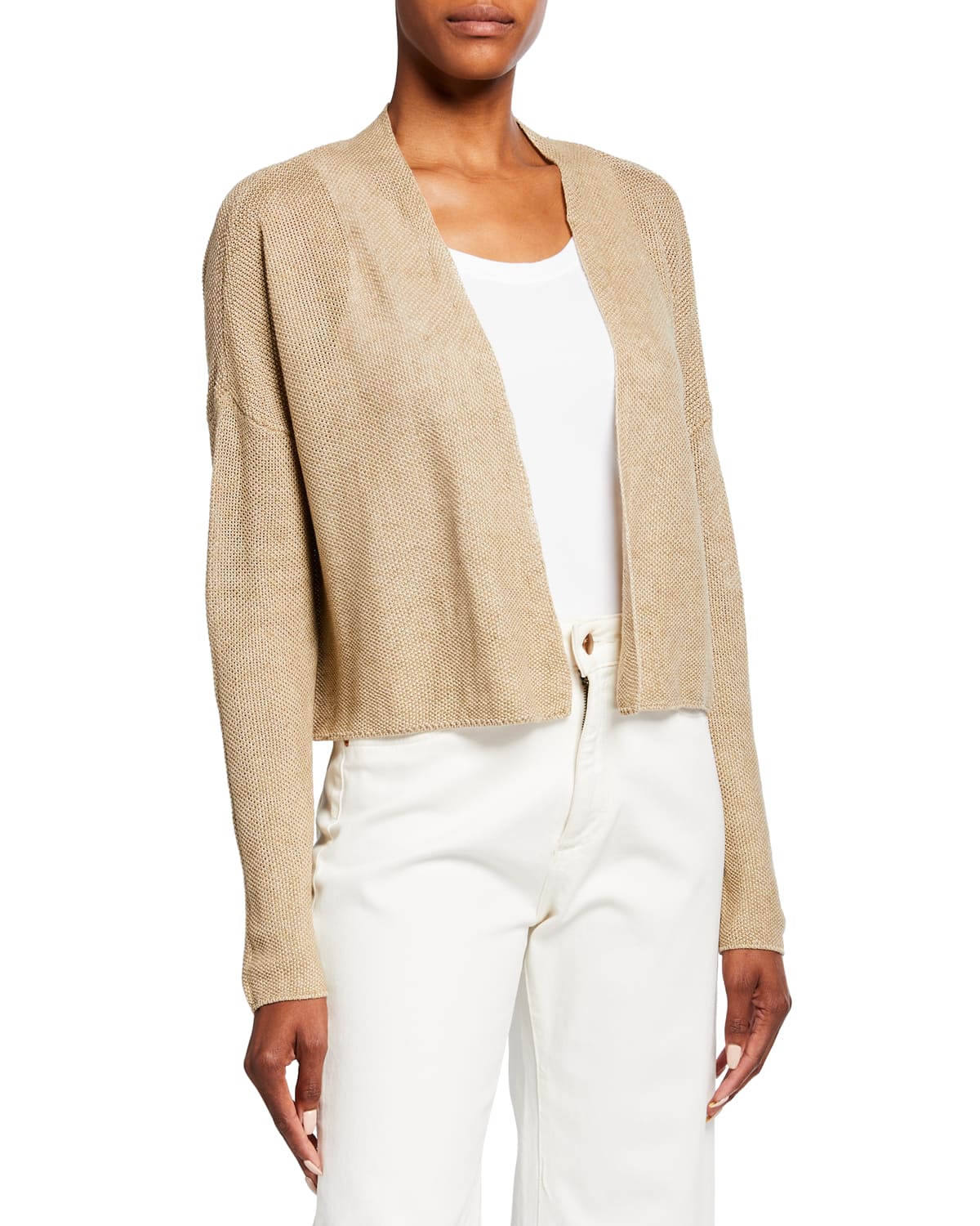eileen fisher short cardigan