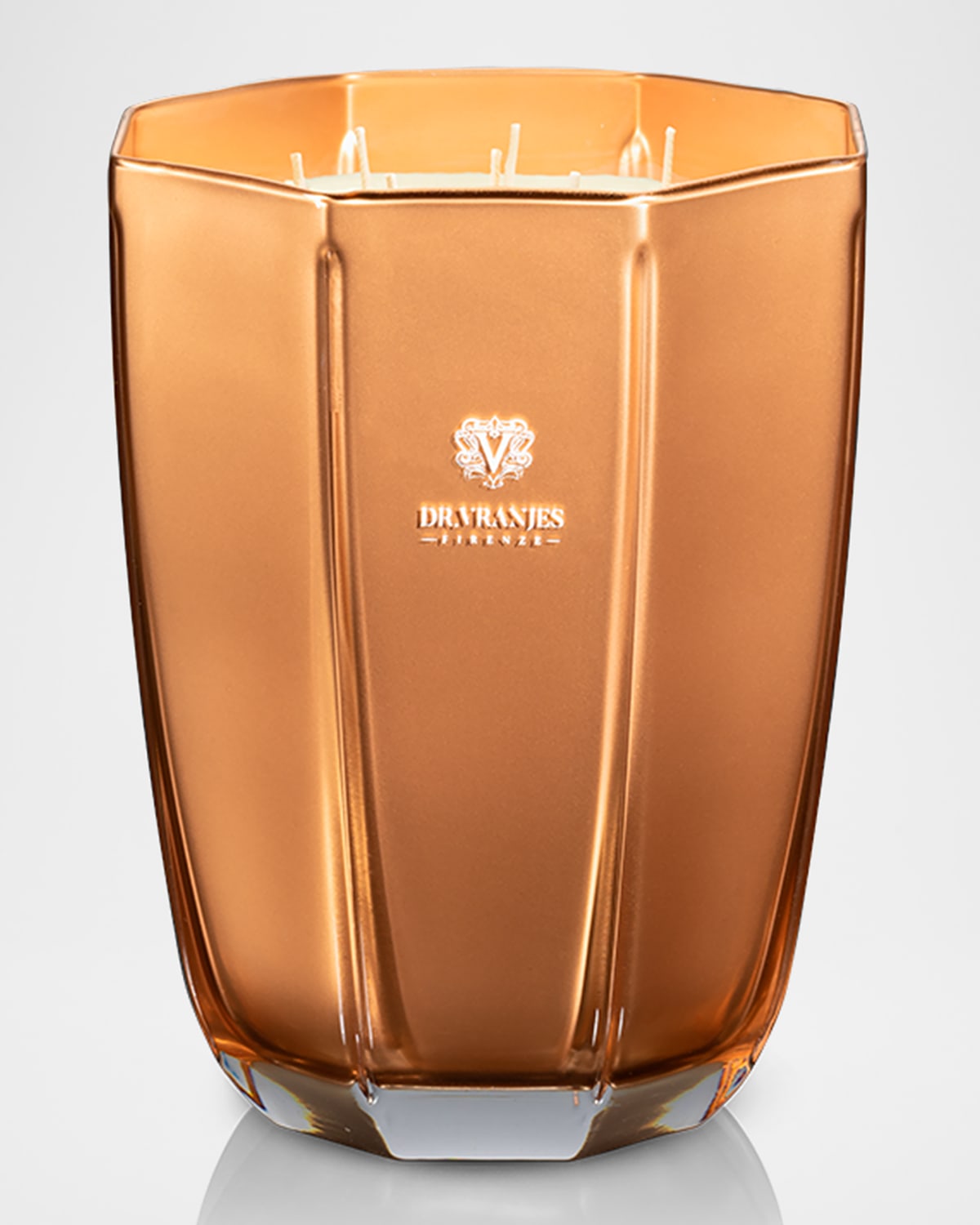 Rosso Nobile Oro Metallic Candle
