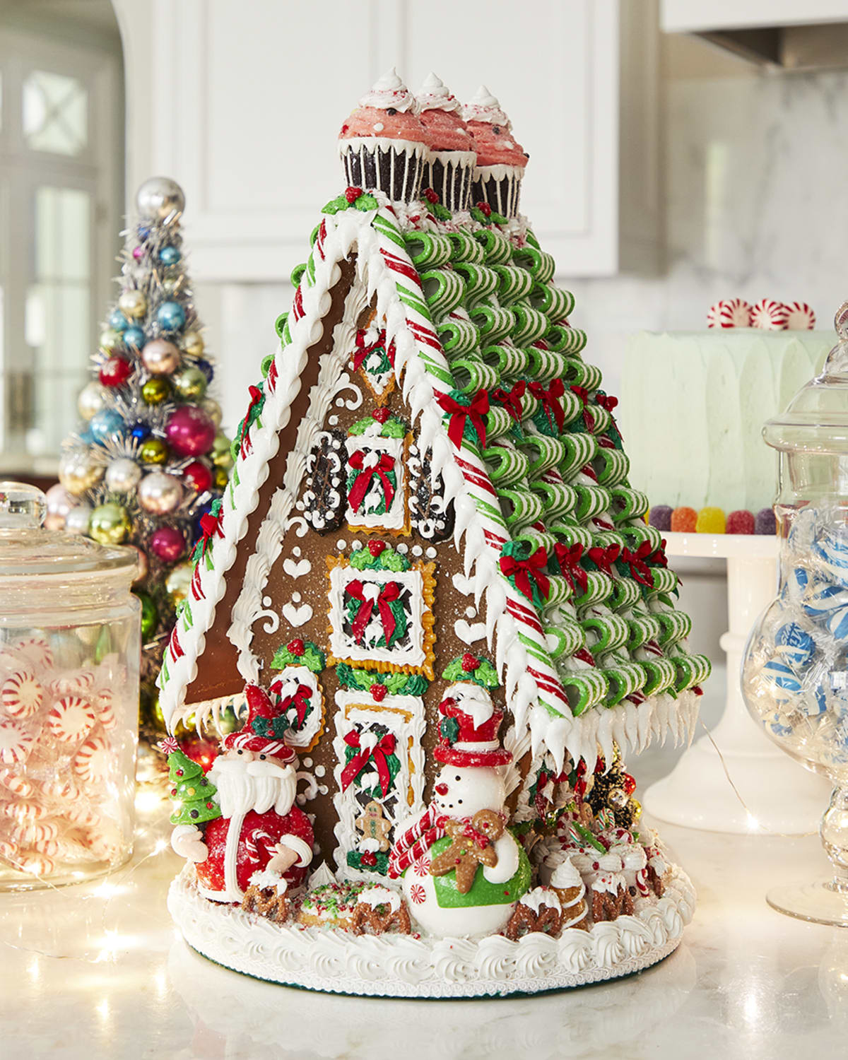 Sweet Savannah OneofaKind "Gingerbread" House, Large Neiman Marcus