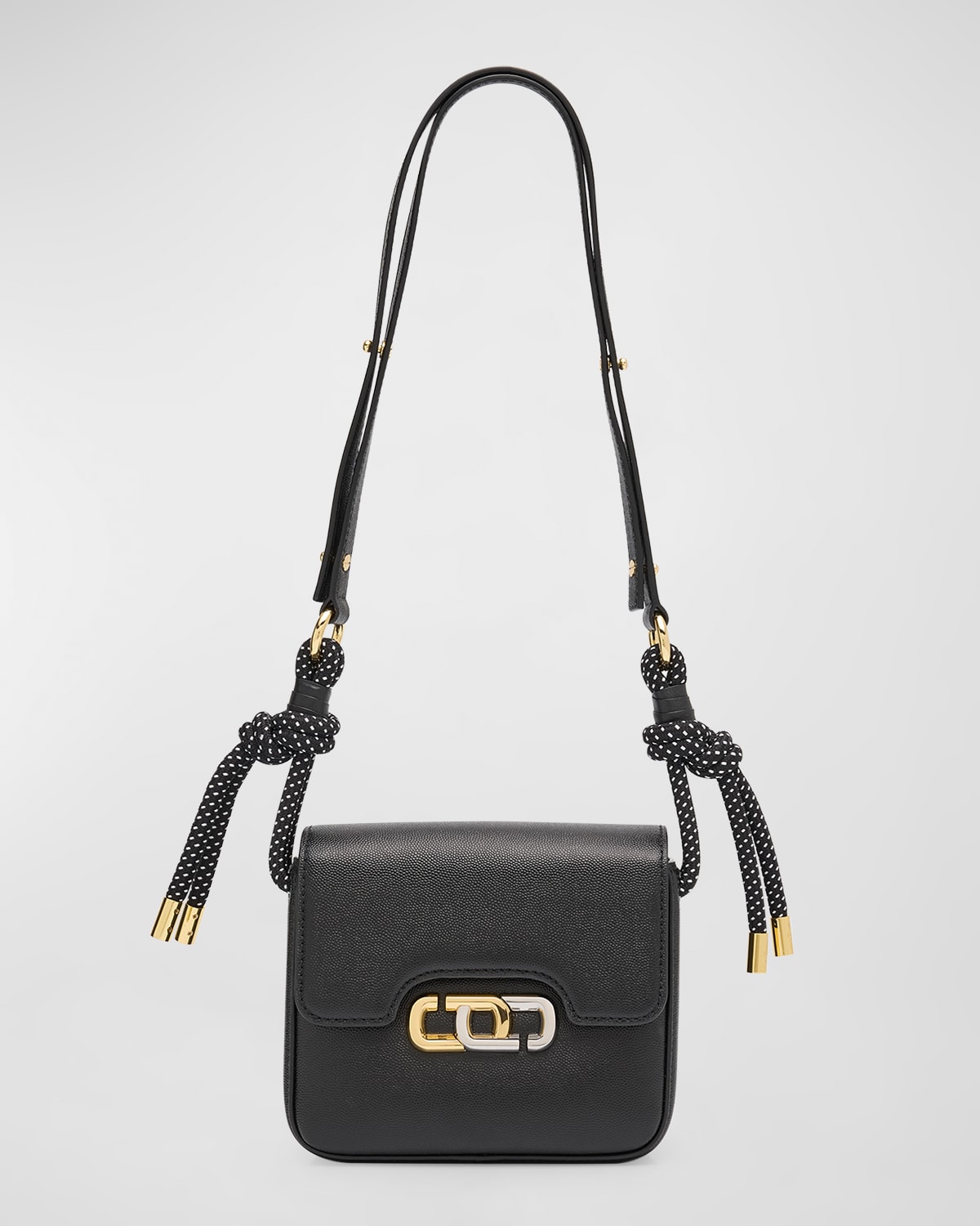 marc jacobs women's the mini shoulder bag black