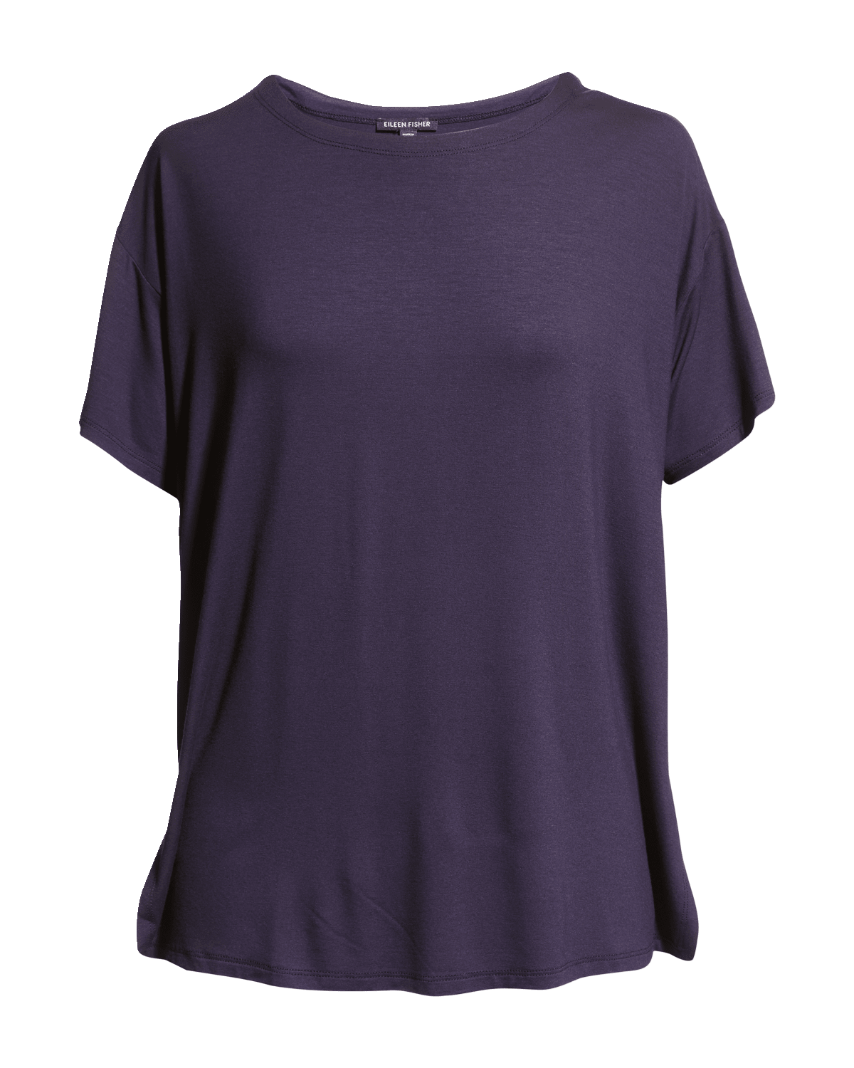 Eileen Fisher Viscose Jersey Boxy T-Shirt