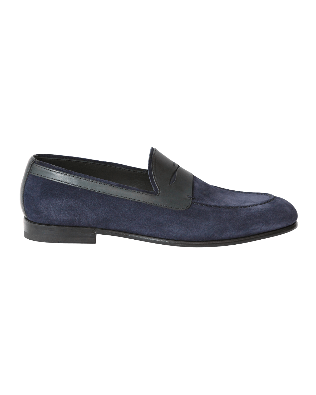 Jo Ghost Men's Woven Suede Penny Loafers