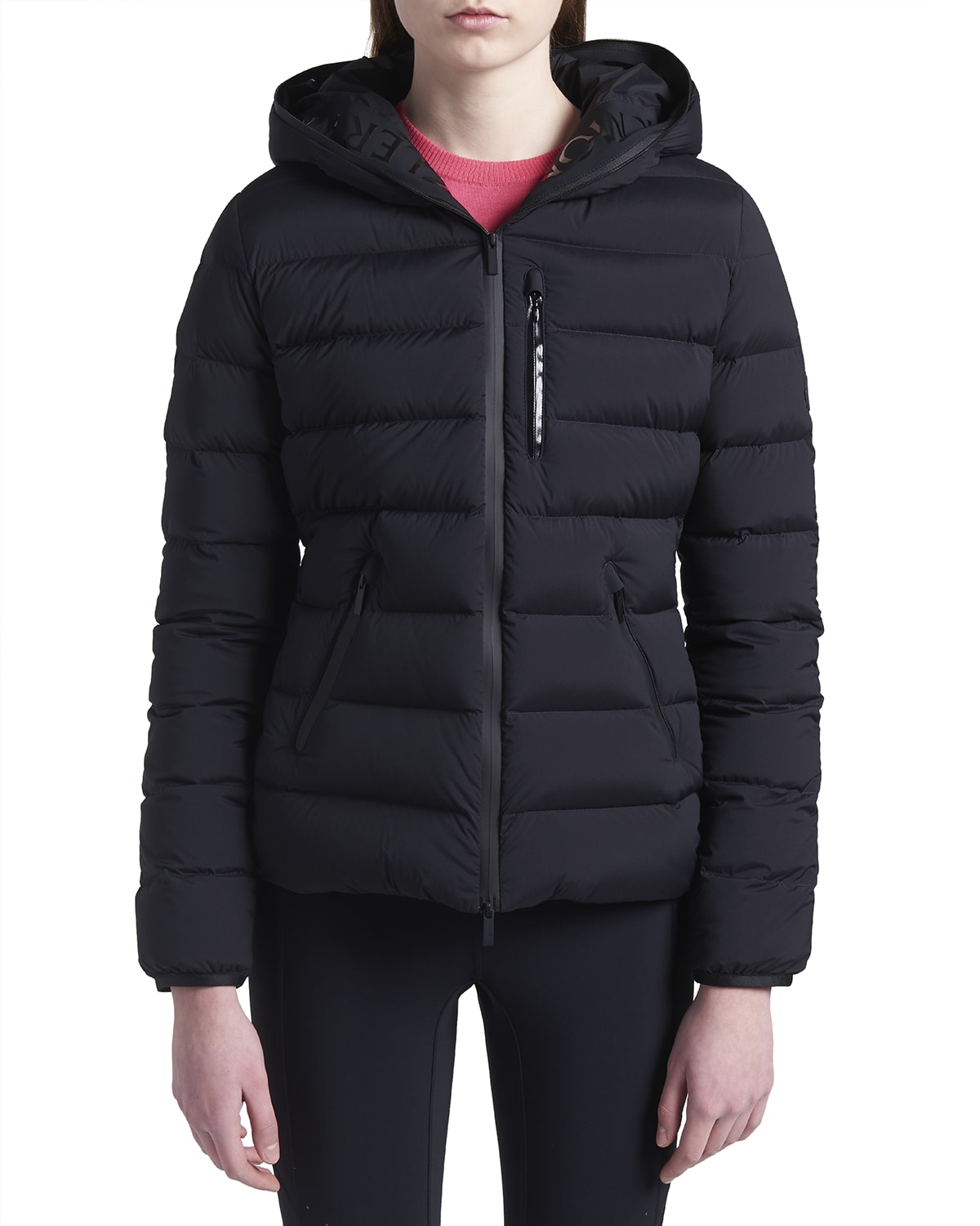 moncler rubis hooded puffer jacket