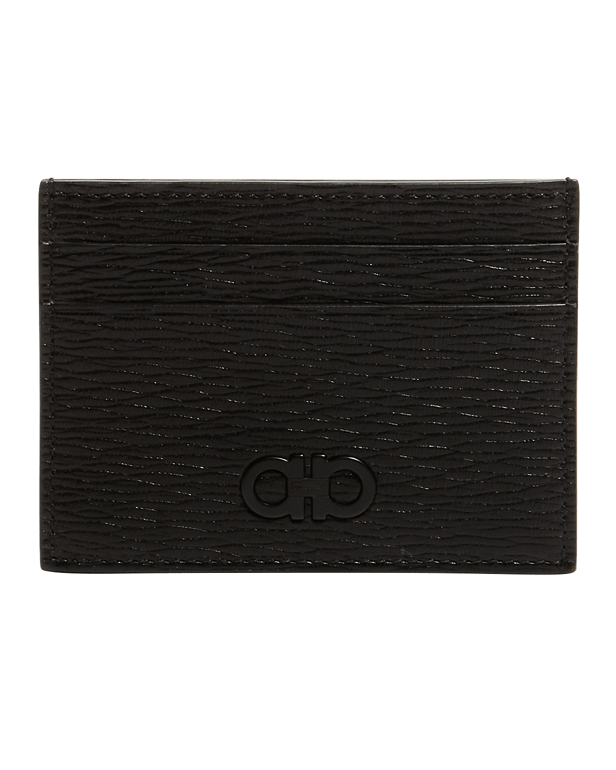 Ferragamo Men's Revival Gancio Card Case