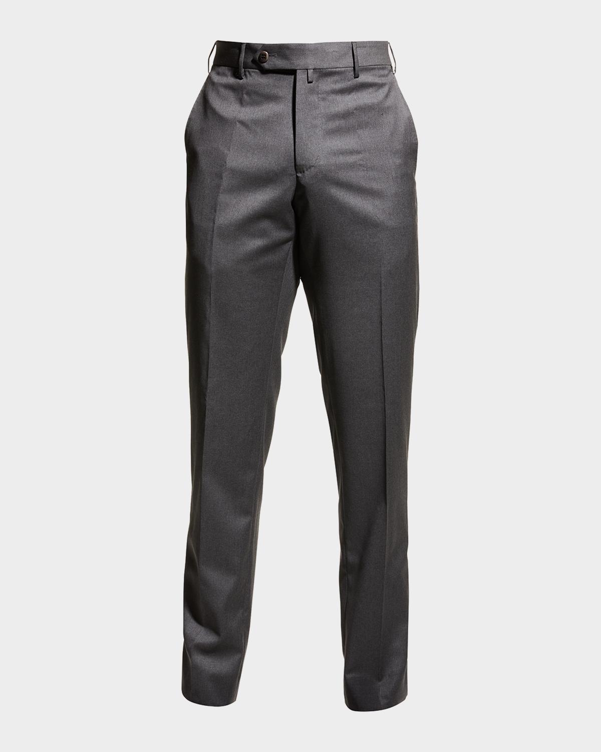 Zanella Men's Parker New Basic Wool Pants