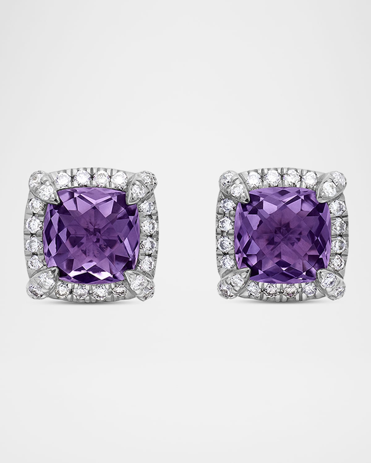 Kimberly Enamel Earrings in Purple main image 1
