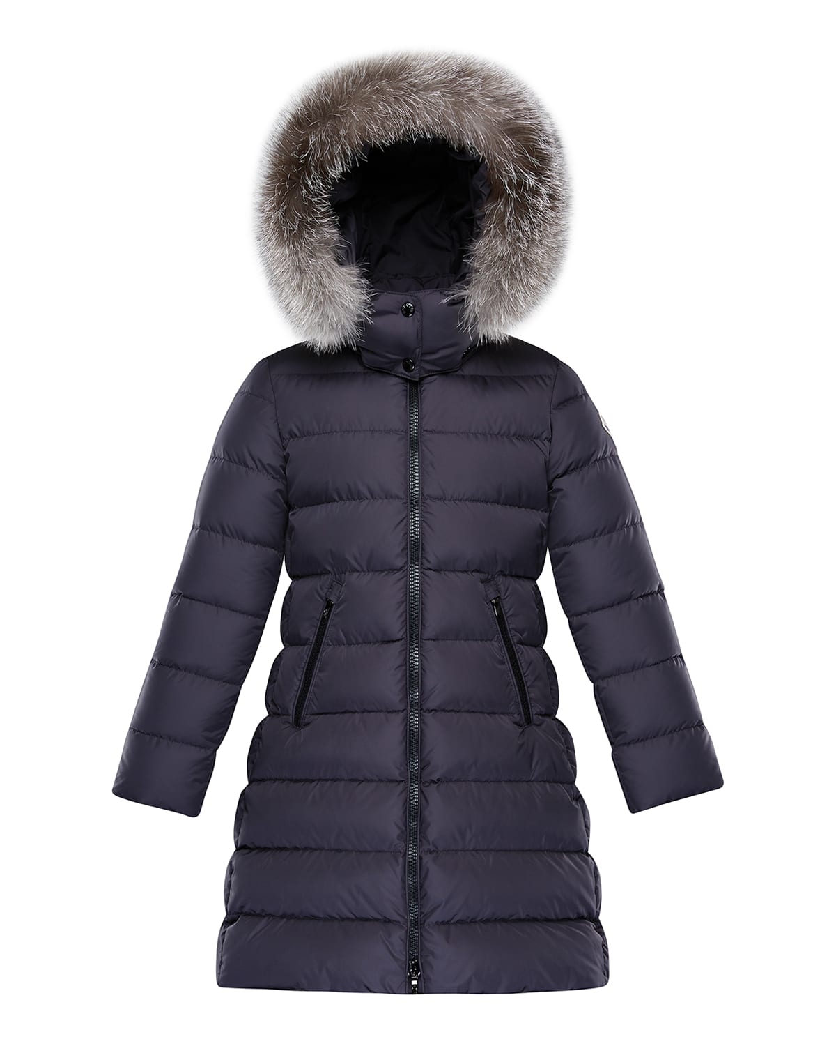 moncler puffer jacket with fur hood