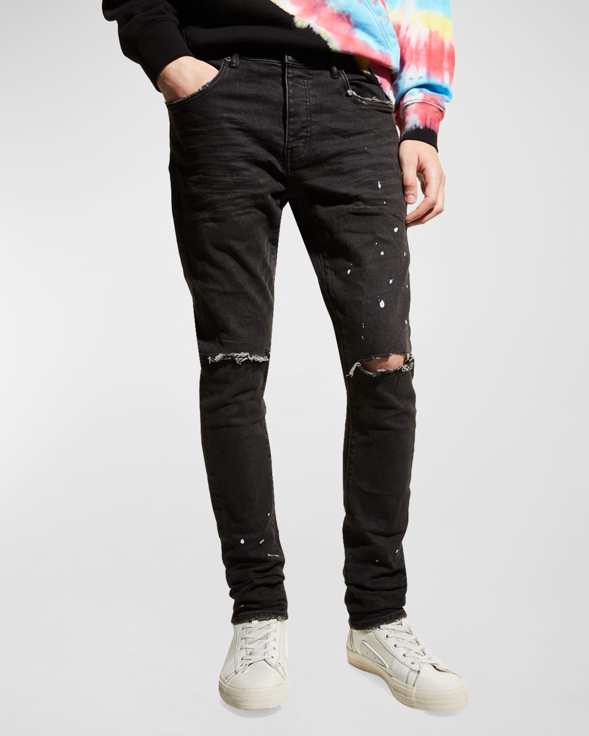 Gepensioneerde Beheren Lijkt op Black Ripped Jeans | Neiman Marcus