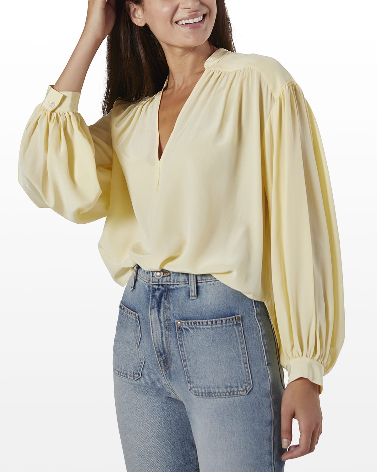 Joie Silk Blouse Neiman Marcus