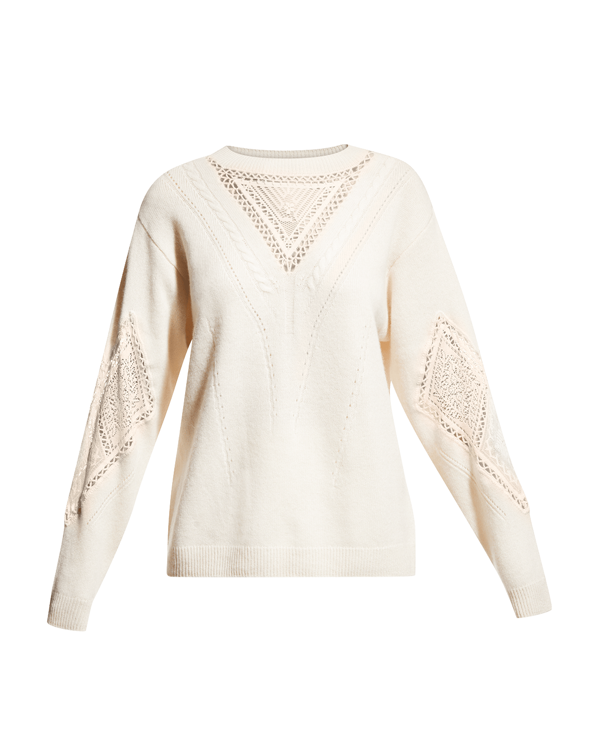 Kobi Halperin Tabitha Wool-Cashmere Pointelle Sweater