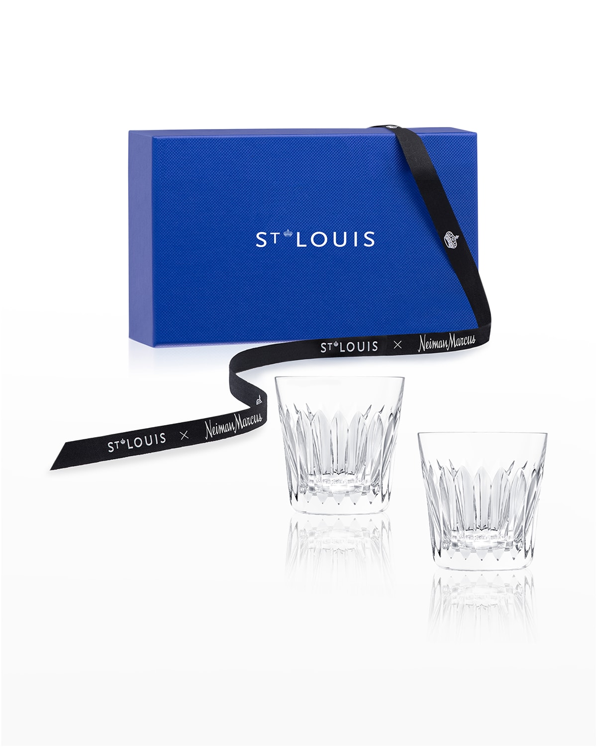 Saint Louis Crystal Primo Crystal Tumblers, Set Of 2