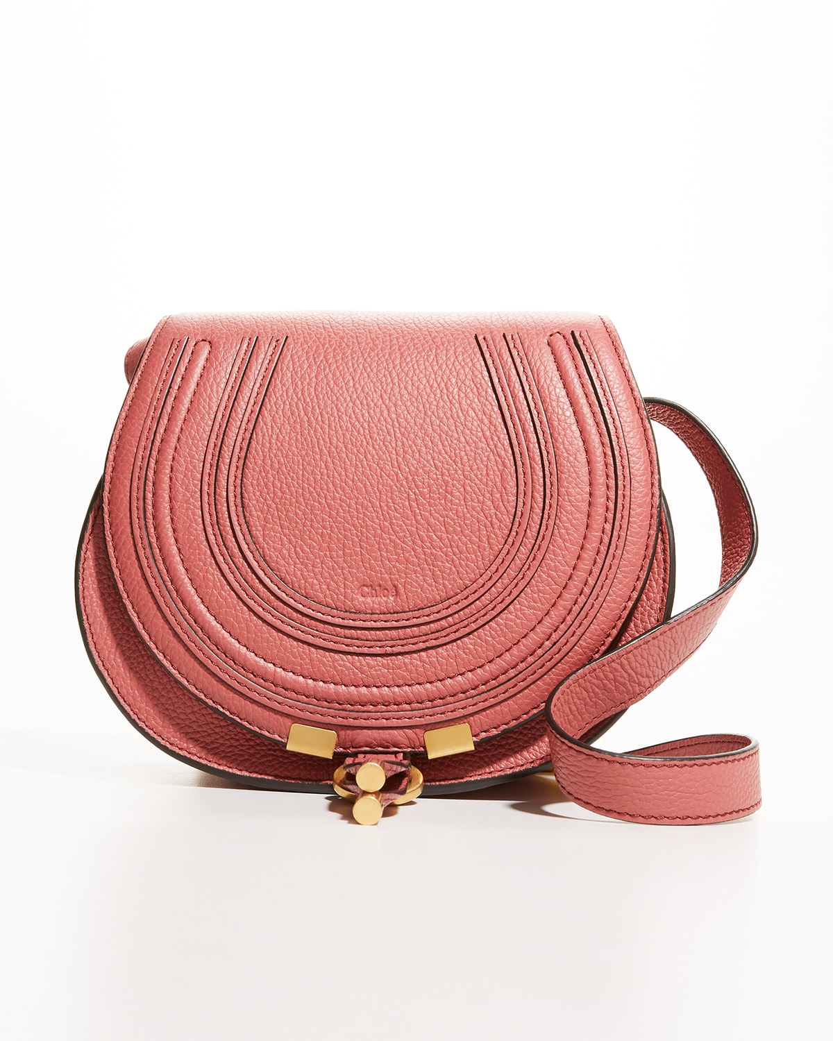 Chloe Marcie Small Leather Crossbody Bag | Neiman Marcus