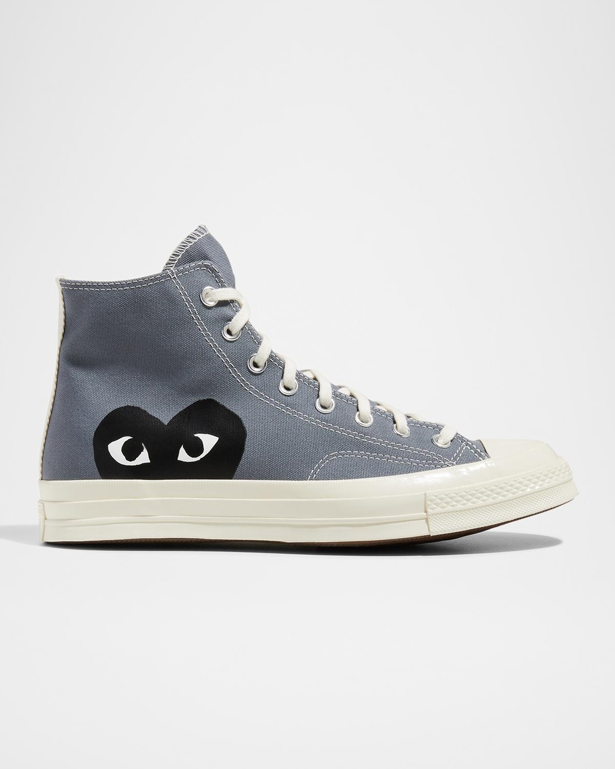 Comme des Garcons x Converse Men's Chuck Taylor High-Top Canvas Sneakers