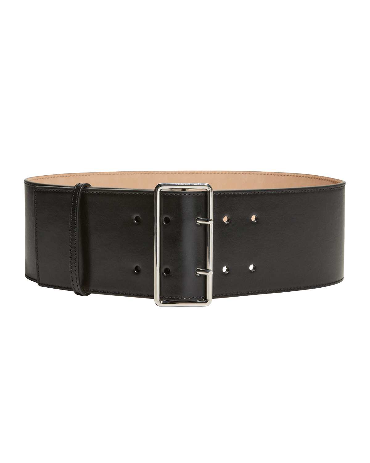 Alexander McQueen Leather Military Belt