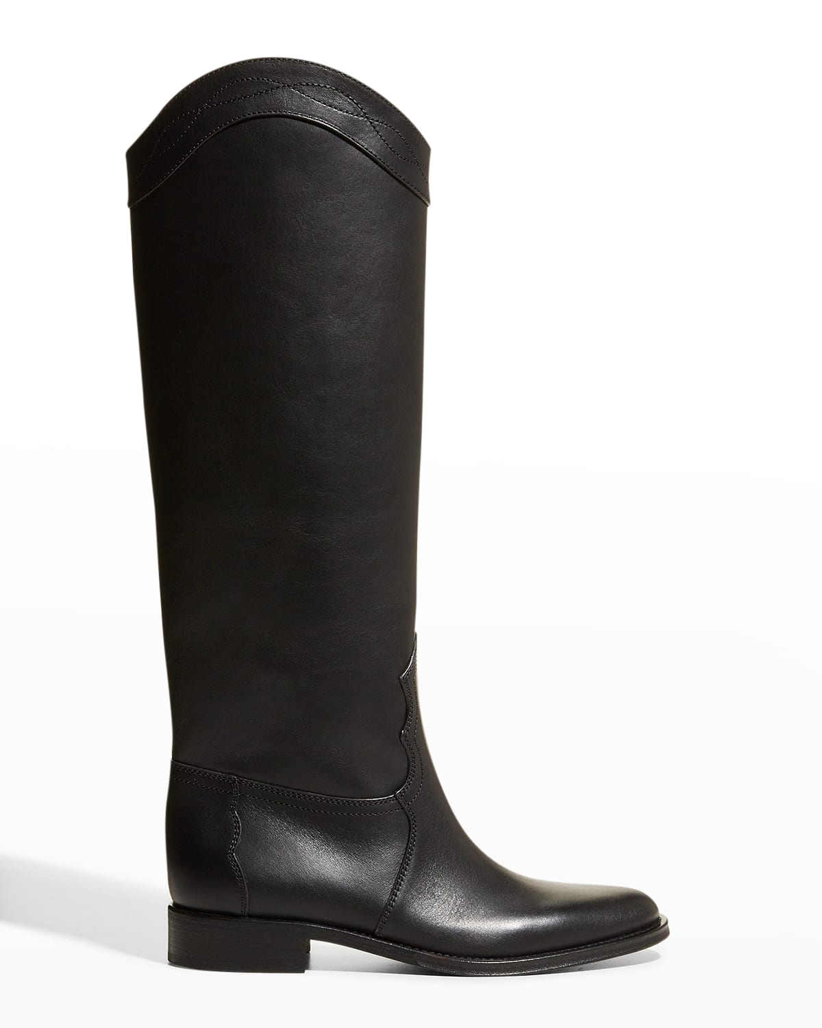 synthetic tall riding boots