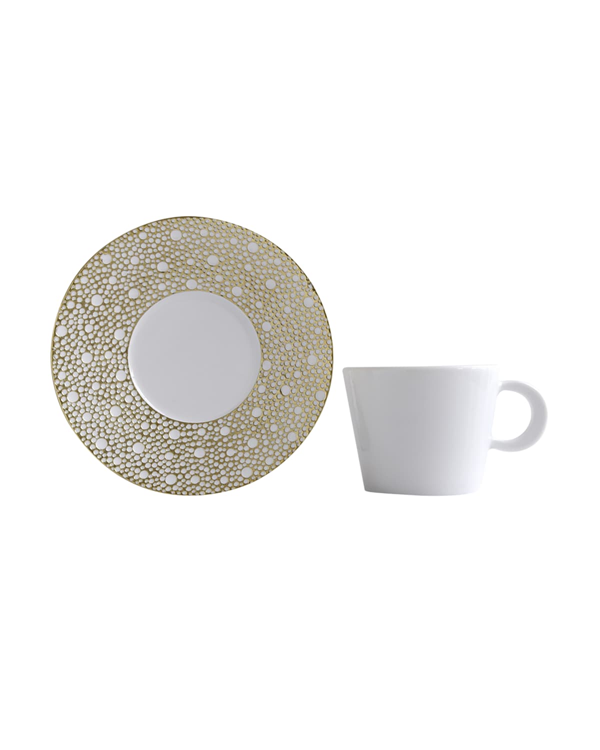 Bernardaud Ecume Mordore Saucer In White