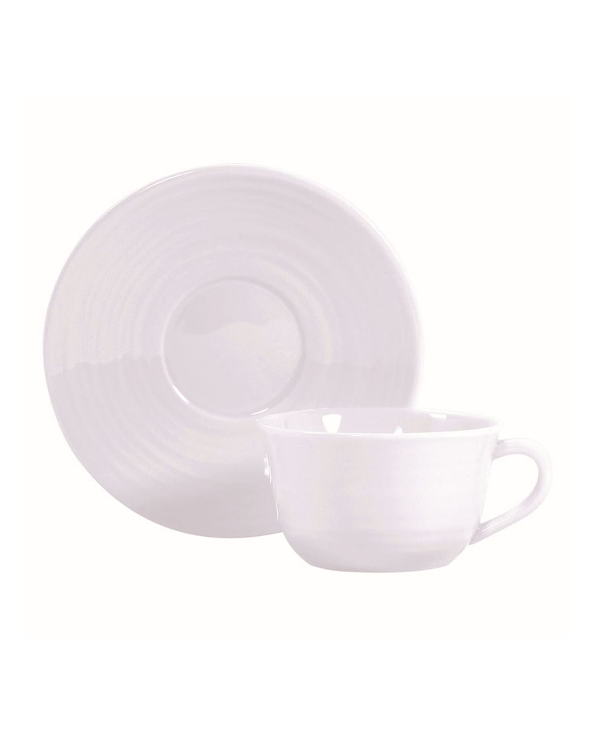Bernardaud Origine Tea Saucer, White