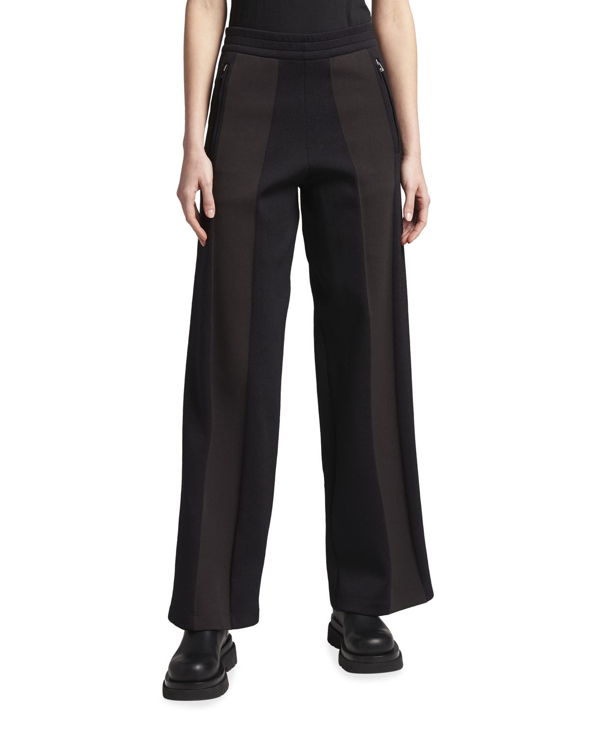 women's low rise black work pants