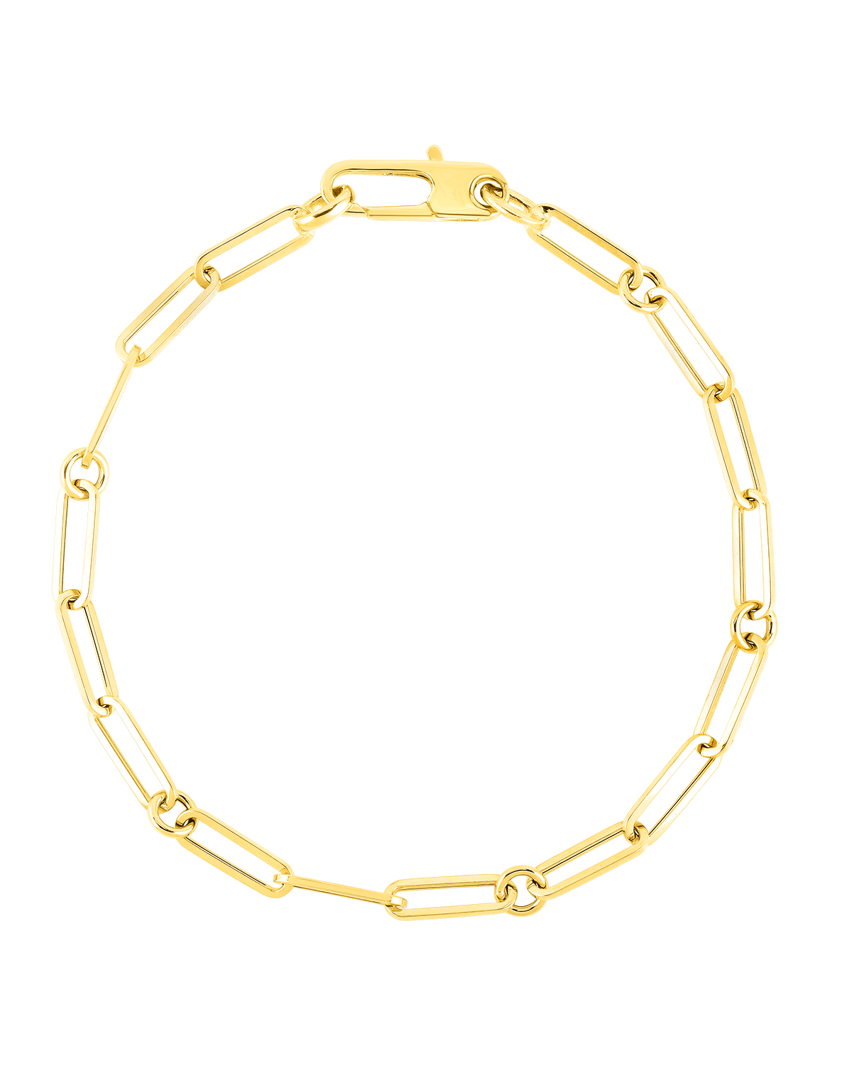 Roberto Coin 18k Paperclip Bracelet