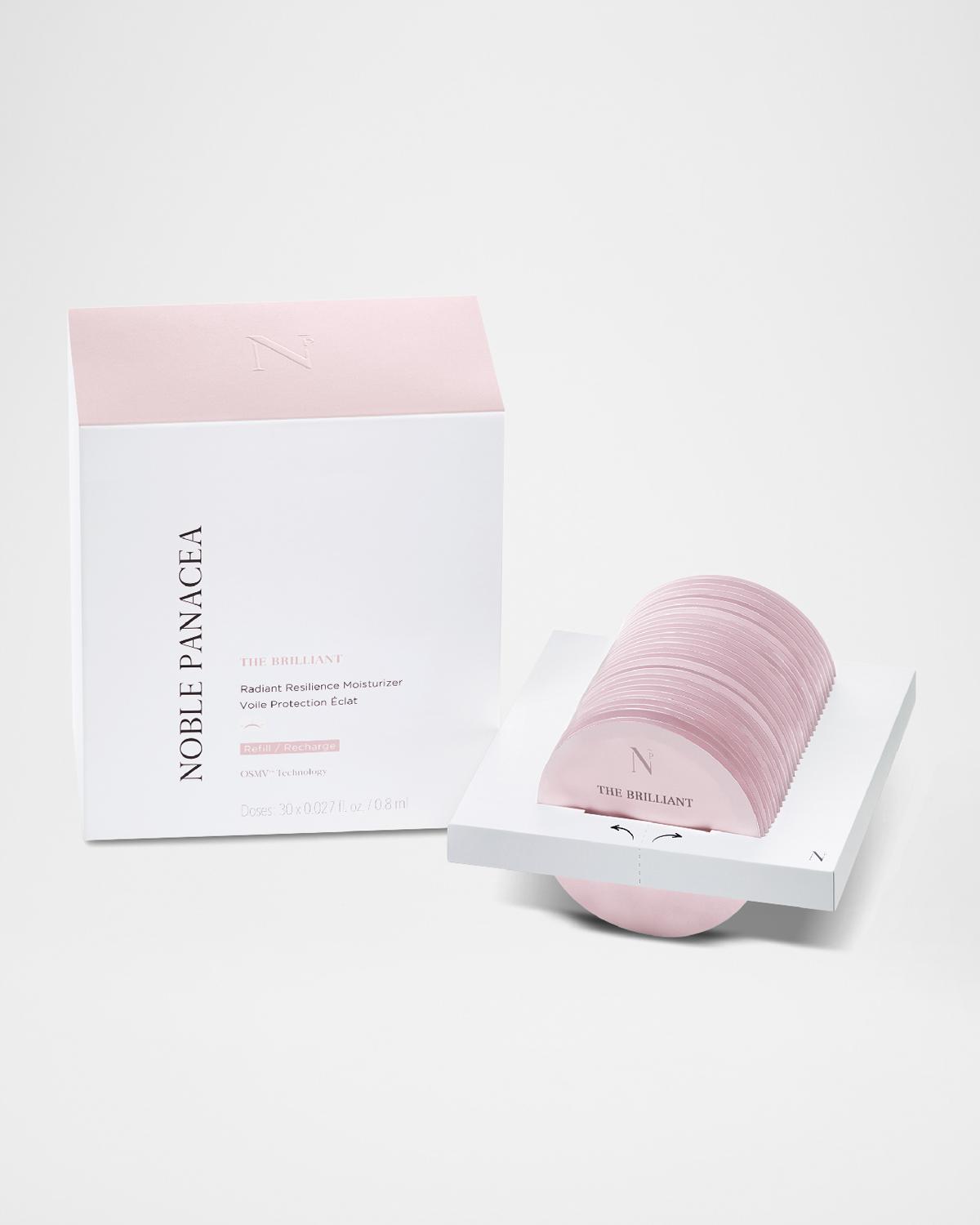 The Brilliant Radiant Resilience Moisturizer Refill, 30 Doses