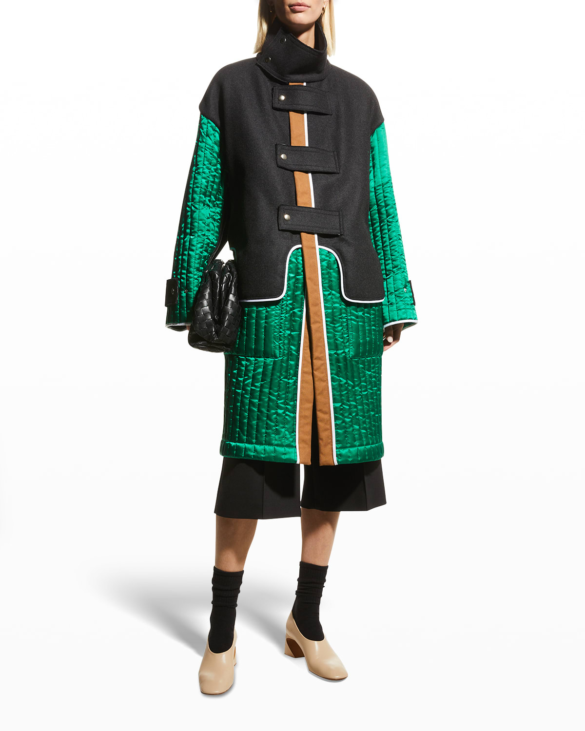 Quilted Lining Coat | Neiman Marcus