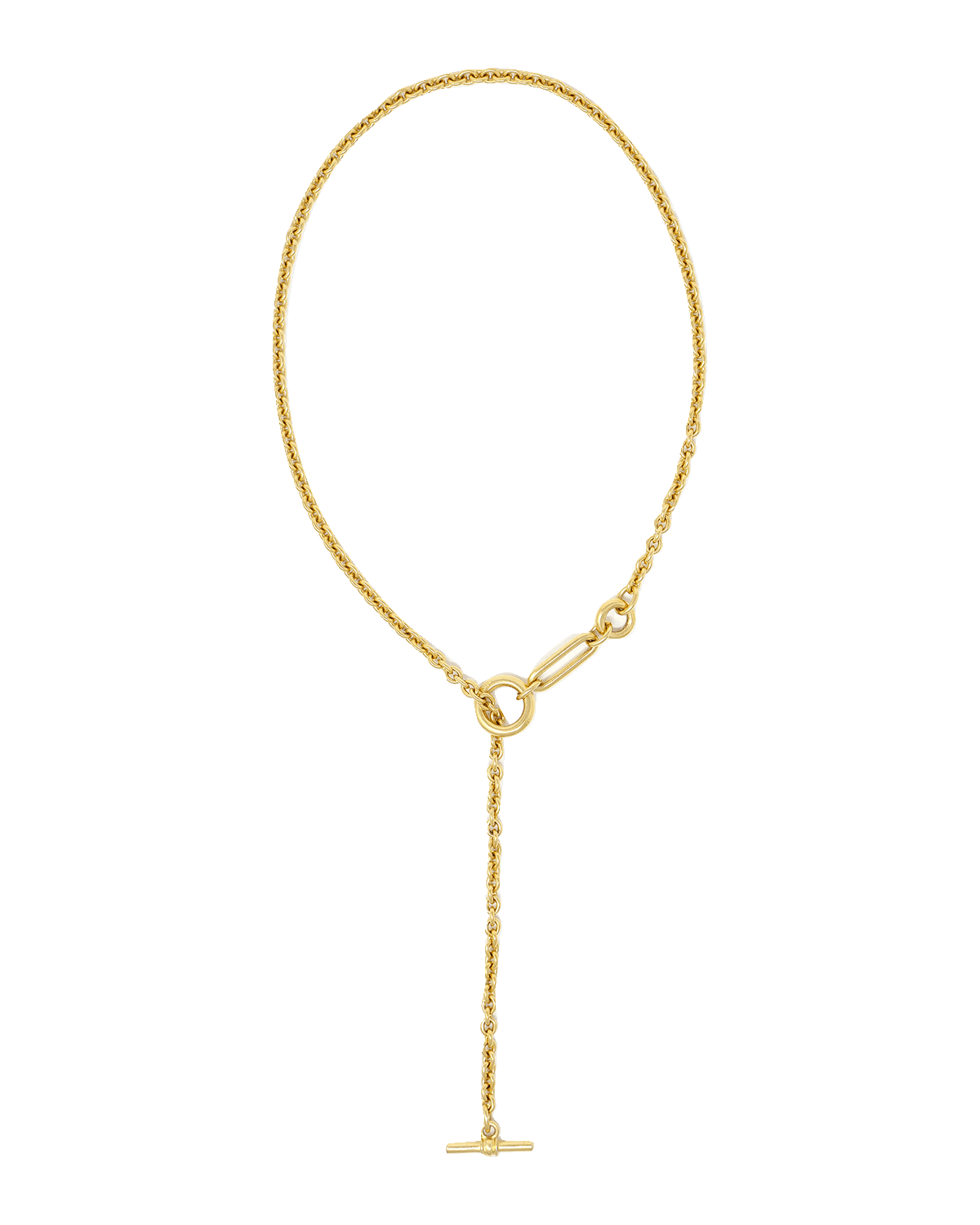 Ben-Amun Gold Small Link Chain Necklace