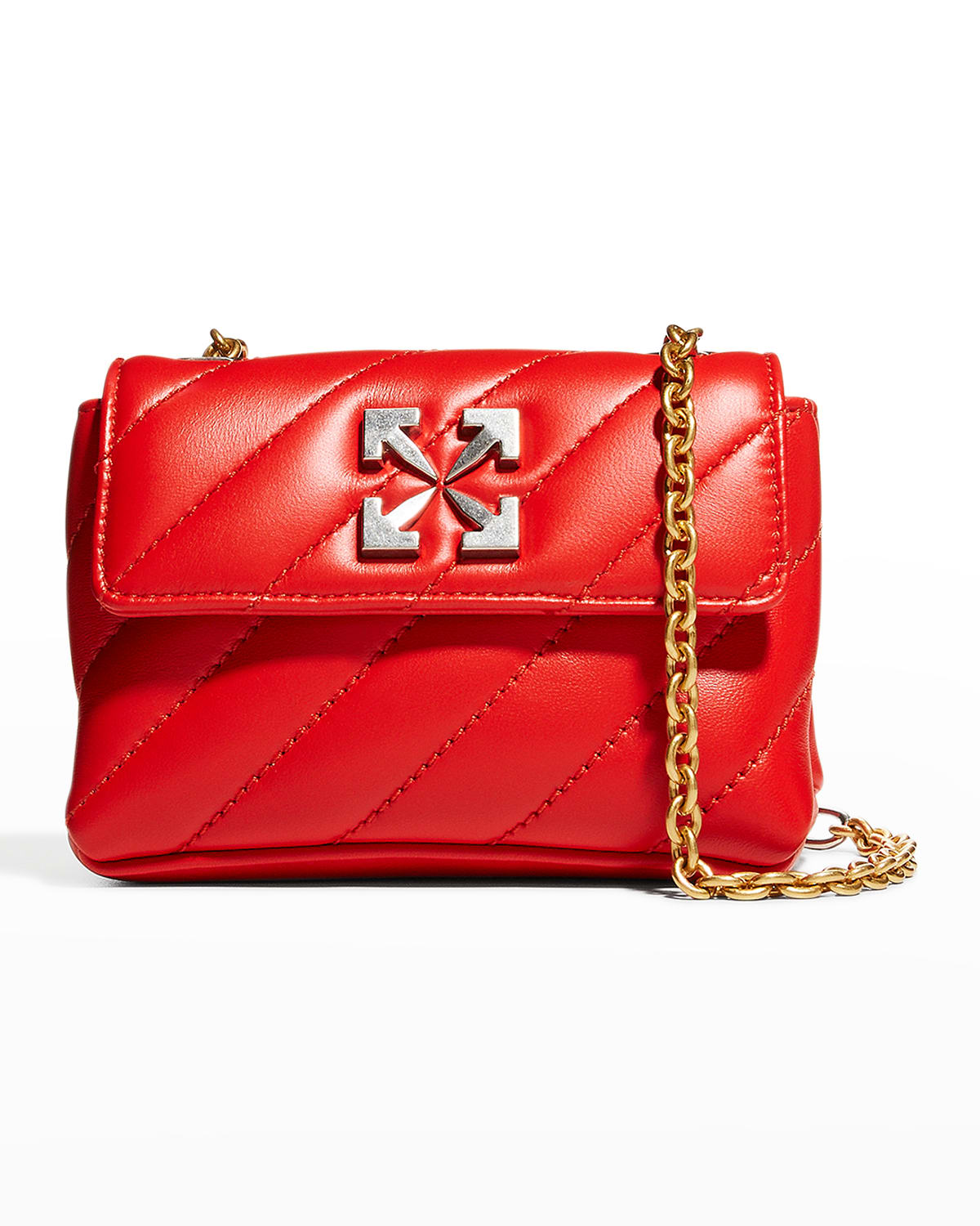 Red Quilted Crossbody Bag Neiman Marcus