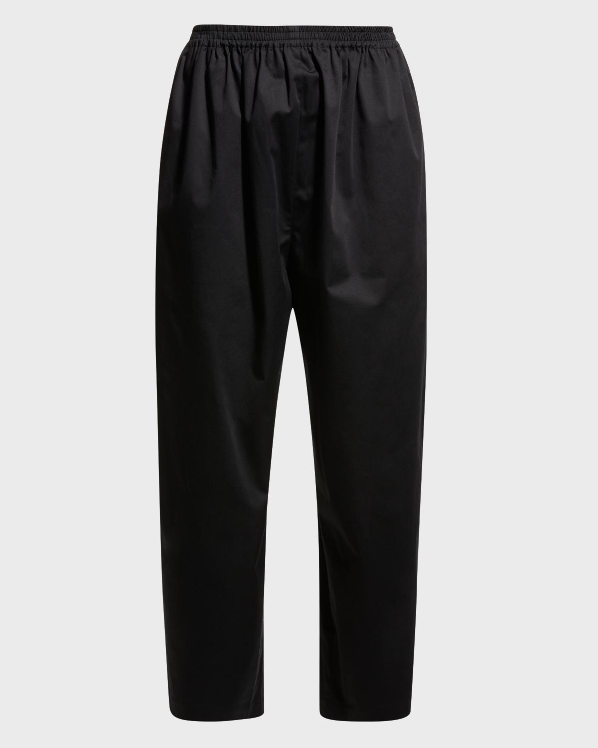 Eskandar Japanese Wide-Leg Trousers