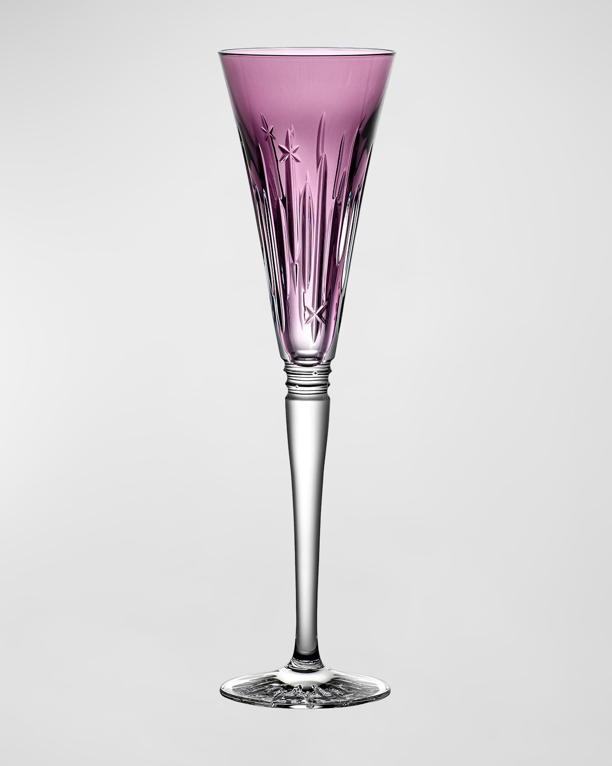 Waterford Crystal Winter Wonders Midnight Frost Flute, Lilac