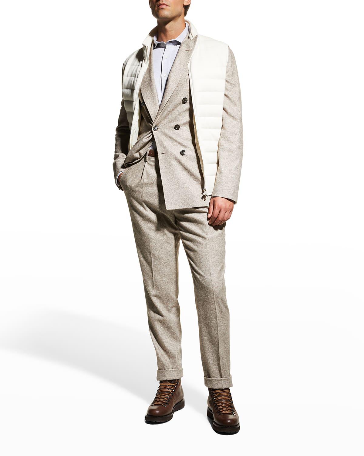 BRUNELLO CUCINELLI Suits for Men | ModeSens