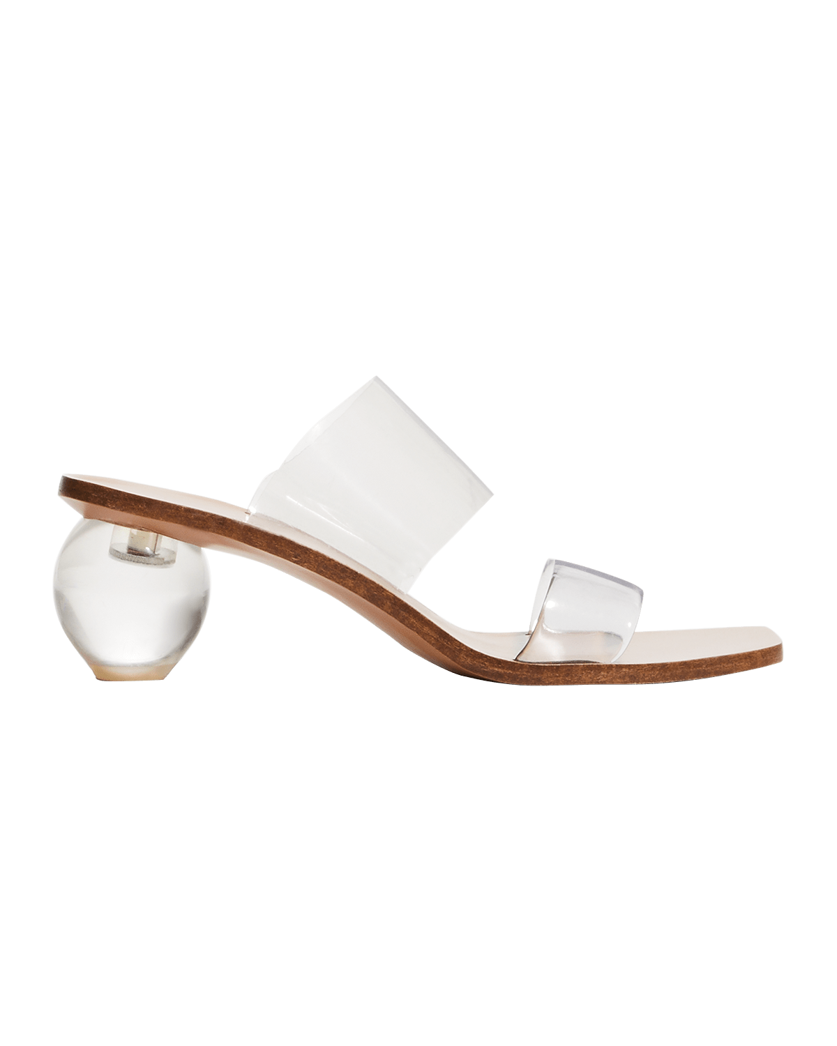 Cult Gaia Jila Vinyl Slide Sandals