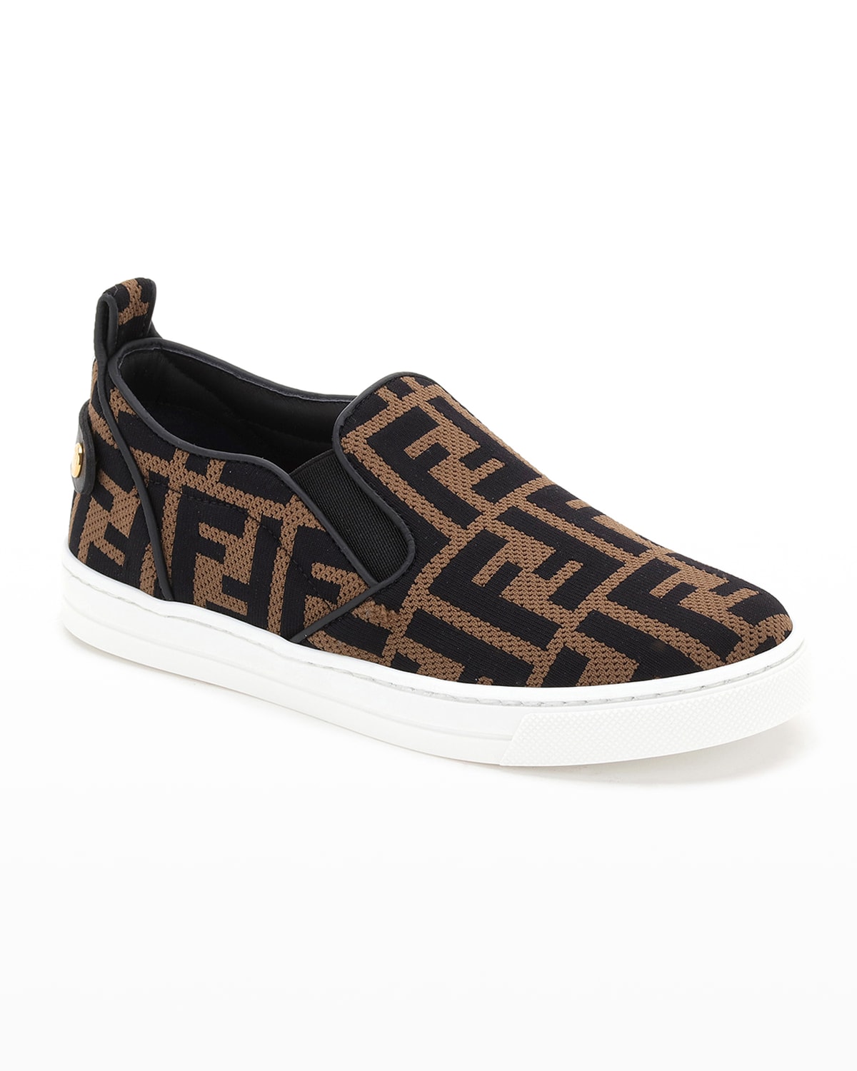 ff logo knit sneaker