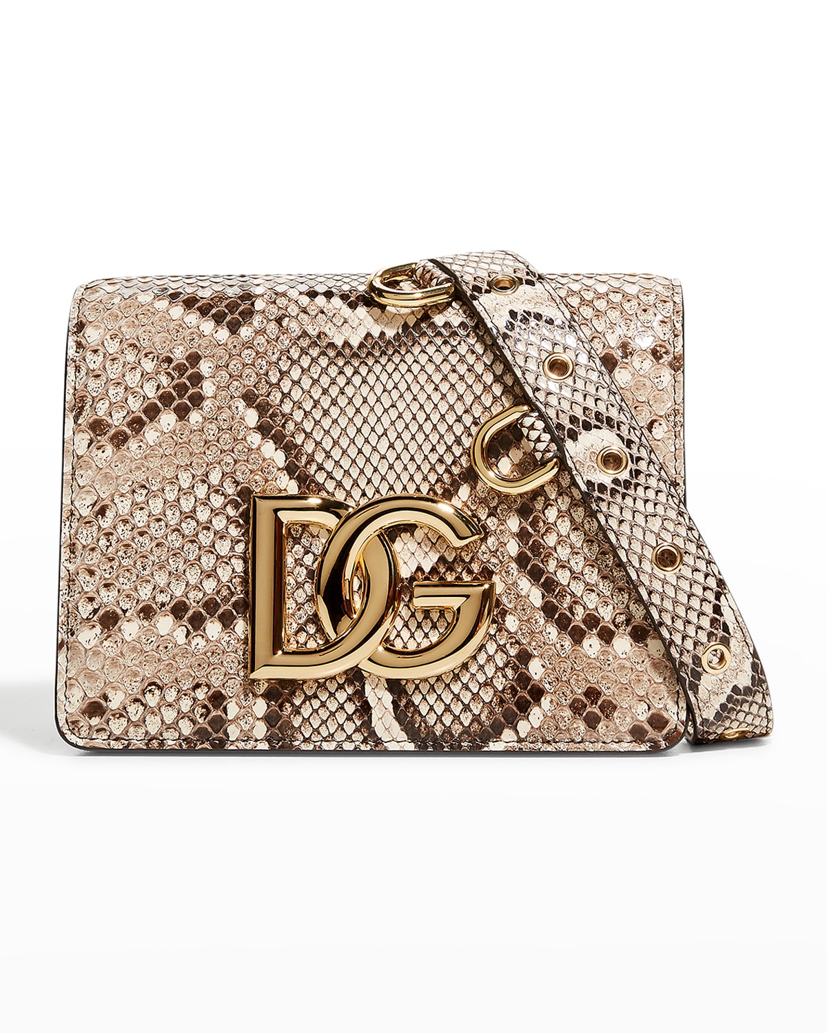 Dolce & Gabbana Dg Millennials Python Belt Bag