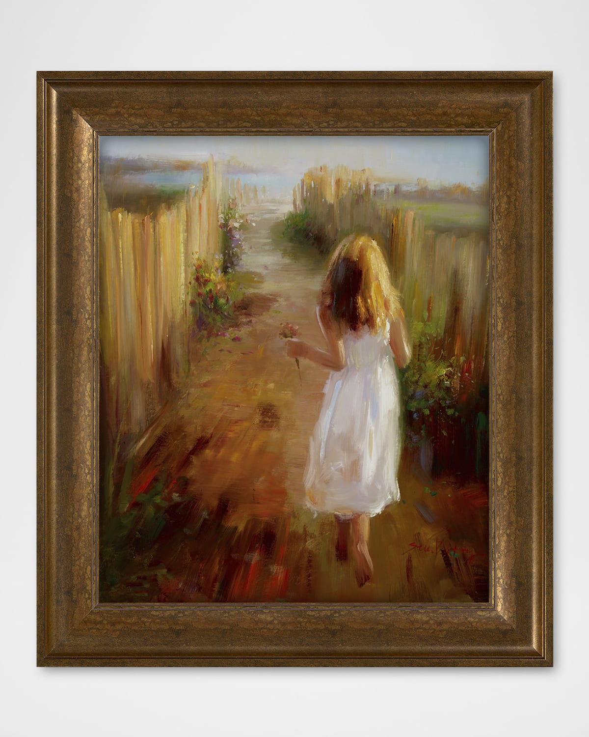 Prestige Arts "Summer Stroll" Giclee on Canvas Wall Art | Thumbnail 4 Prestige Arts "Summer Stroll" Giclee on Canvas Wall Art | Thumbnail 4