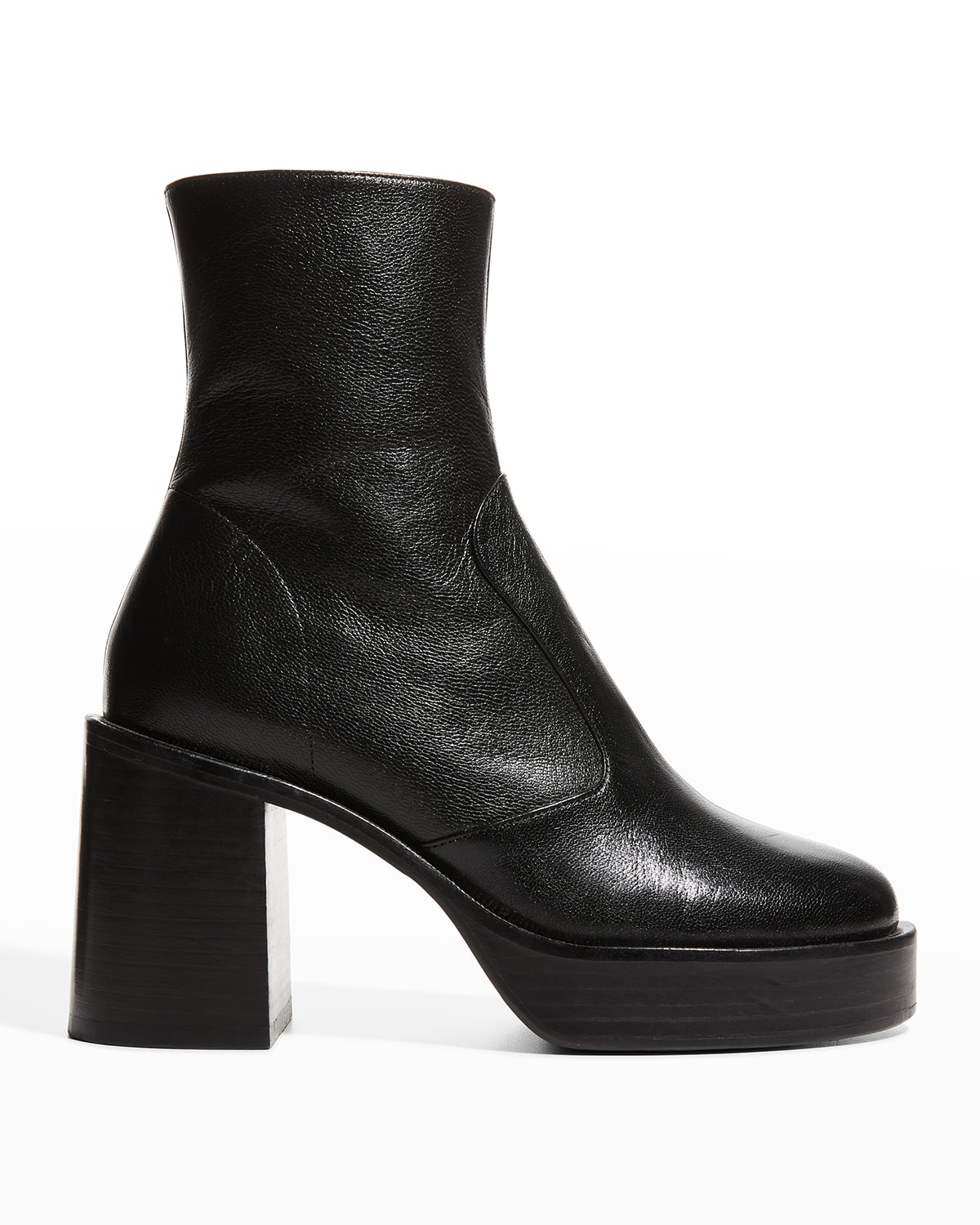 block black booties