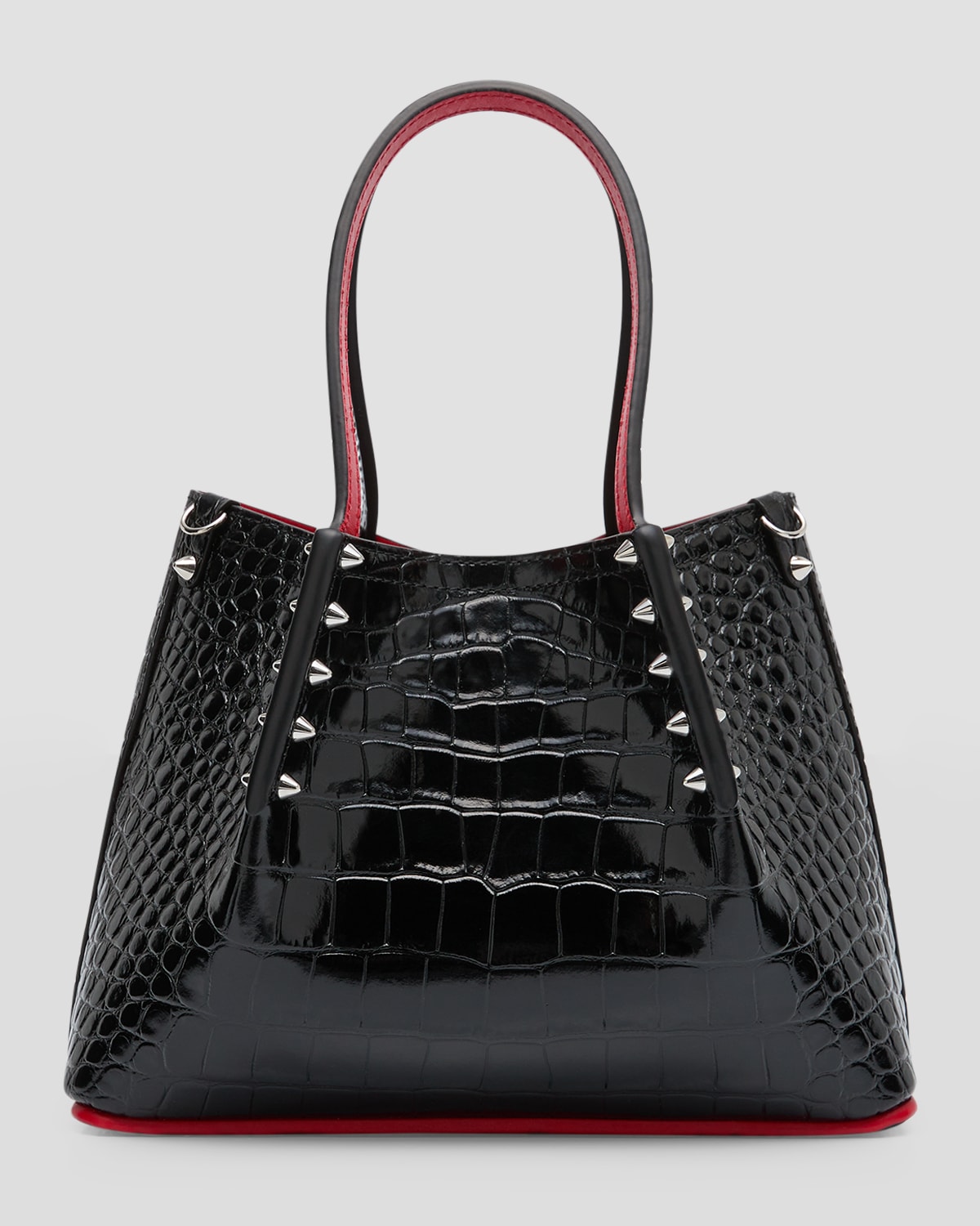 Christian Louboutin Cabarock Mini in Alligator Embossed Leather