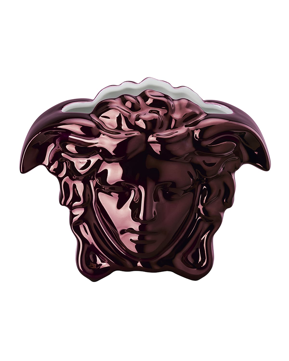 Versace Medusa Grande Vase in Crystal 6" Neiman Marcus