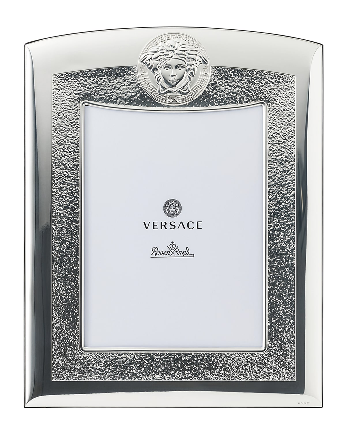 Versace Vhf7 Picture Frame In Silver, 6x8