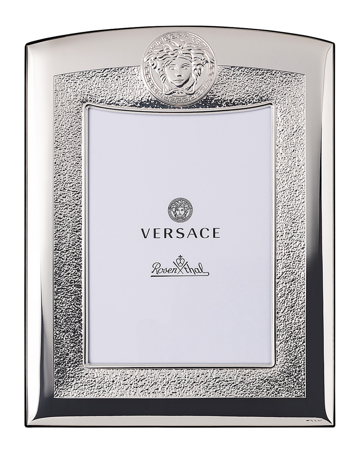 Versace Vhf7 Picture Frame In Silver, 5x7 ModeSens