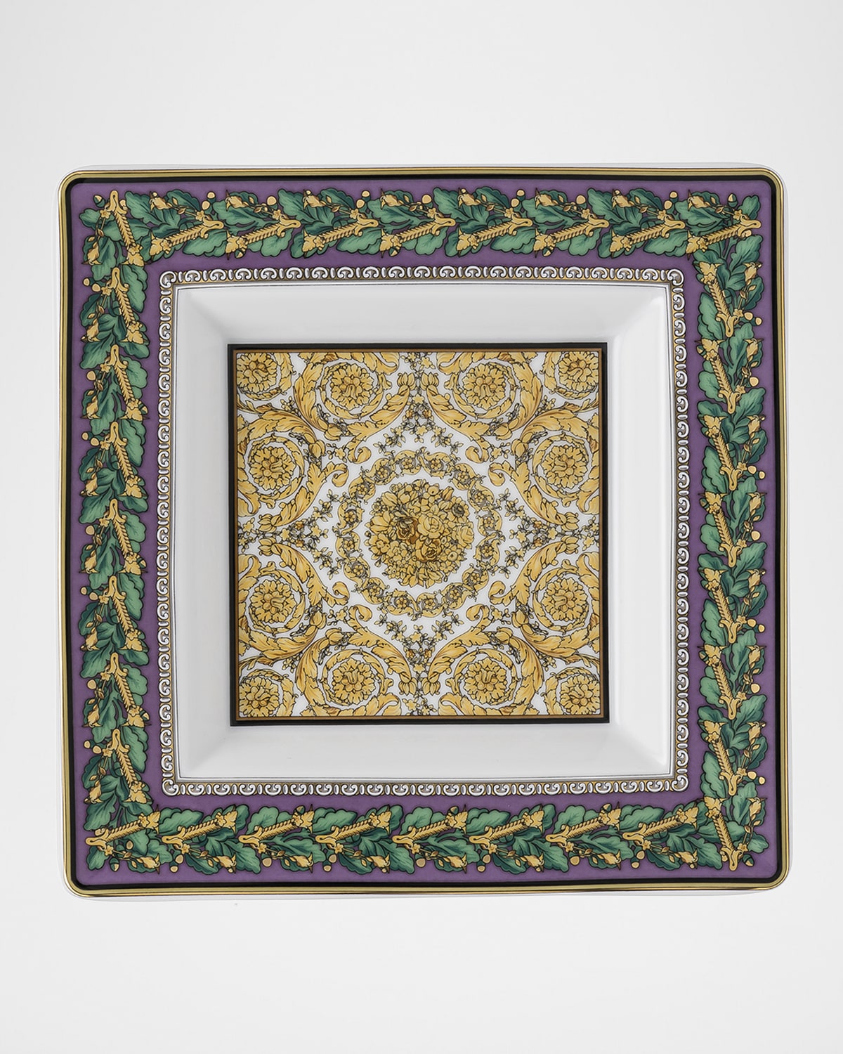 Versace Barocco Mosaic Catchall Tray - 5.5"