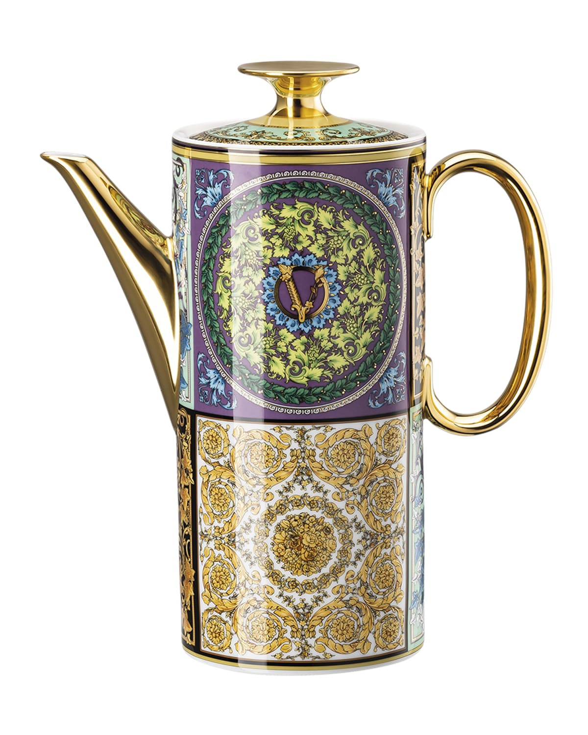 Versace Barocco Mosaic Coffee Pot | Thumbnail 4 Versace Barocco Mosaic Coffee Pot | Thumbnail 4