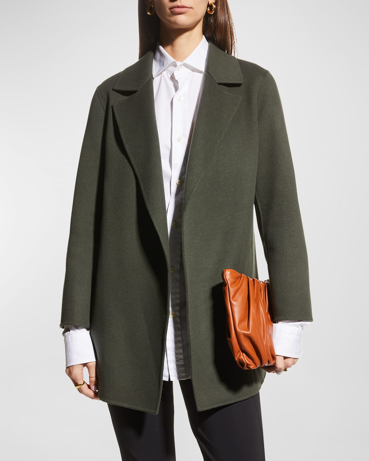 Theory Clairene New Divide Wool-Cashmere Jacket | Smart Closet