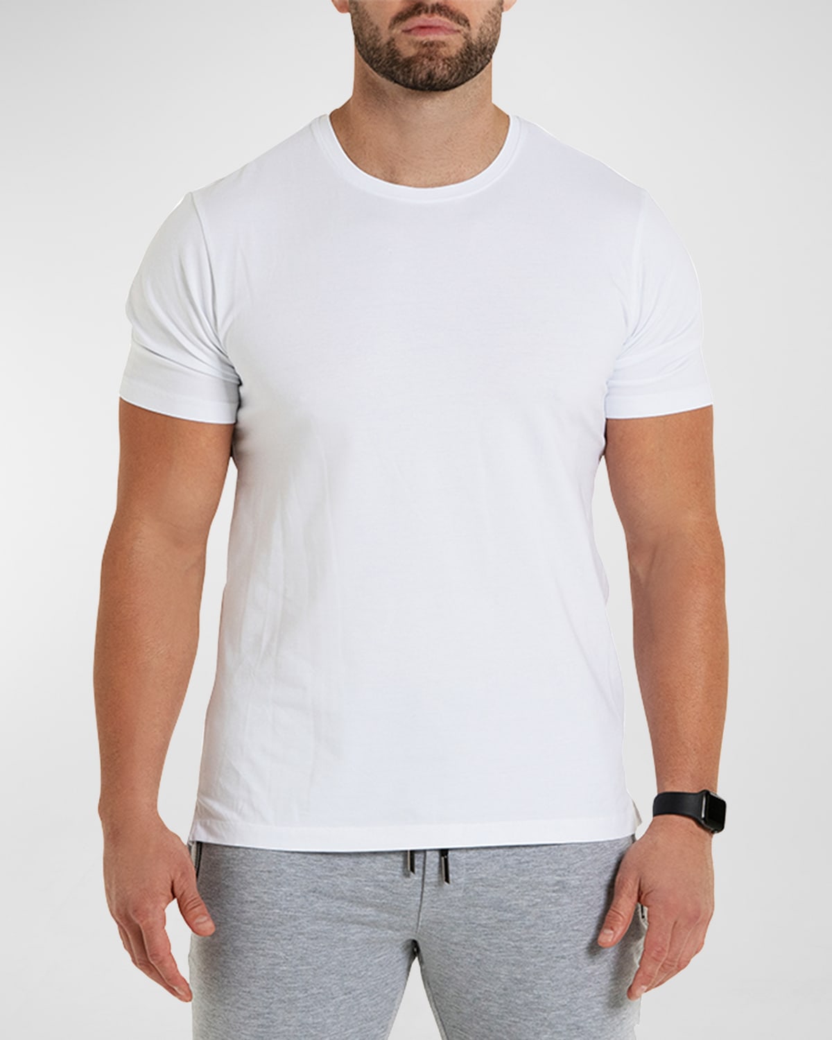 Shop Maceoo Men's Simple T-shirt In White