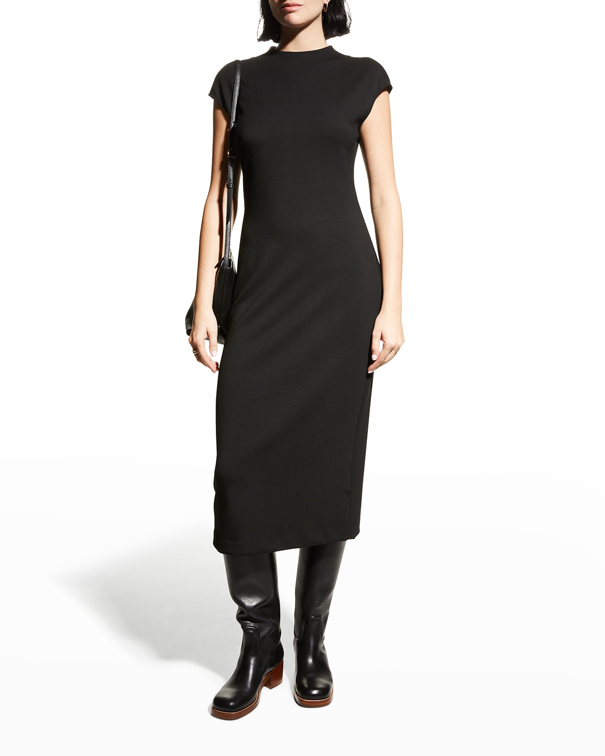 High Neckline Dress | Neiman Marcus