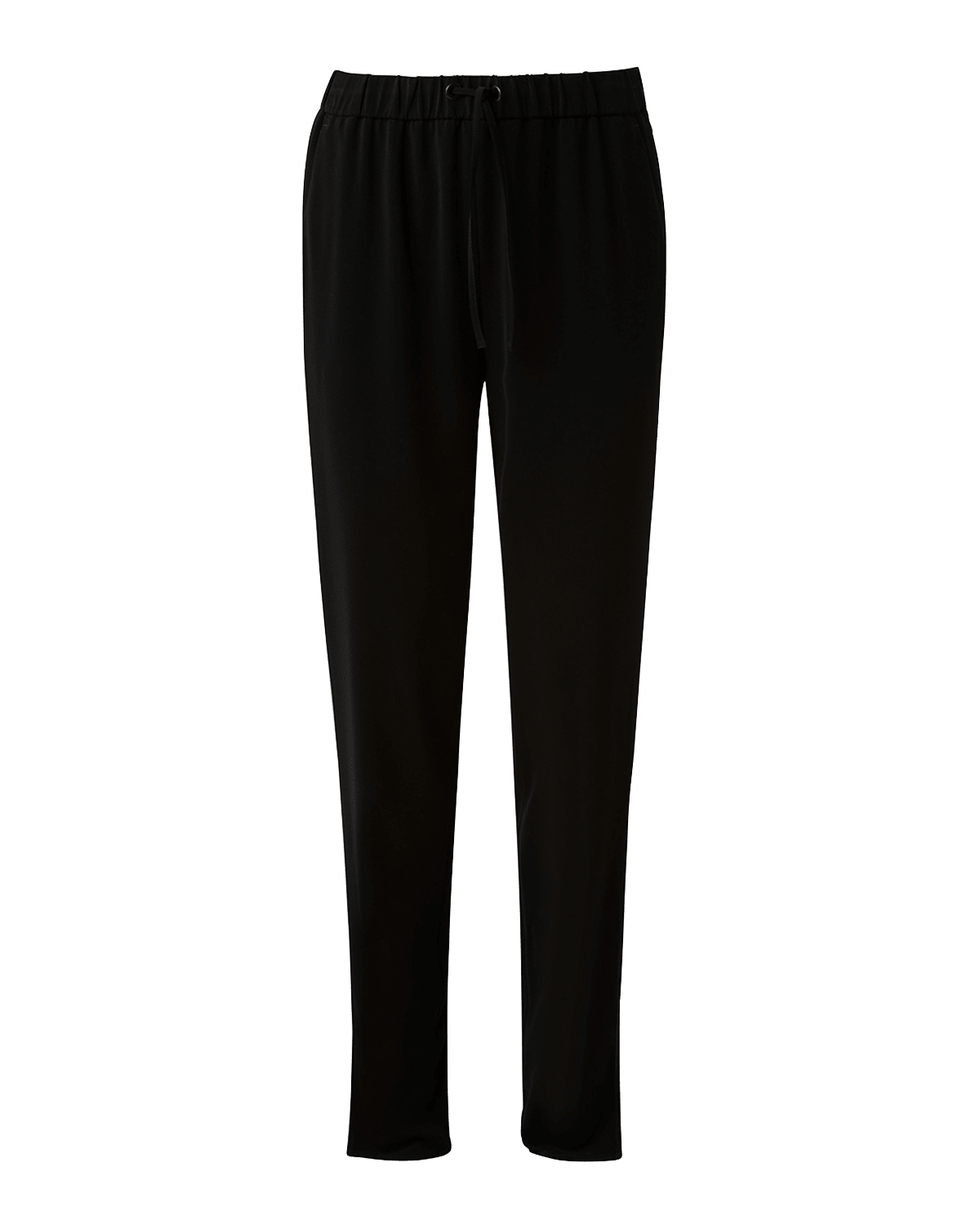 Akris punto Mike Split-Hem Crepe Pull-On Pants