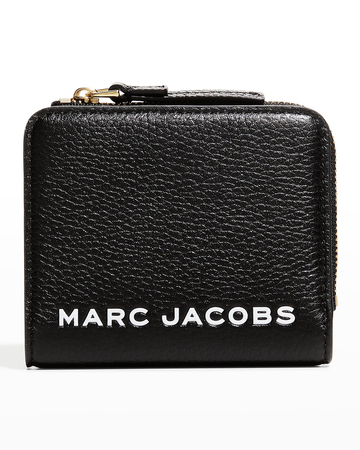 Marc Jacobs Mini Compact Zip Wallet In New Black ModeSens