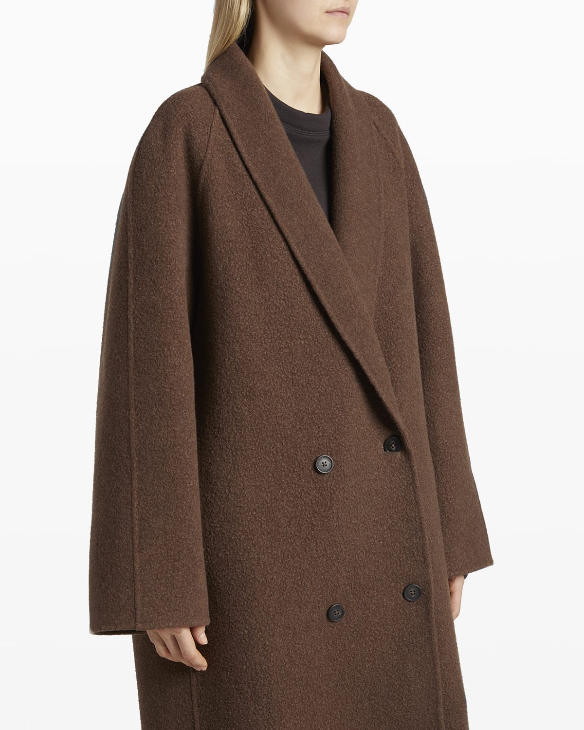 LIDNM リドム WOOL KERSEY FROCK COAT お礼や感謝伝えるプチギフト