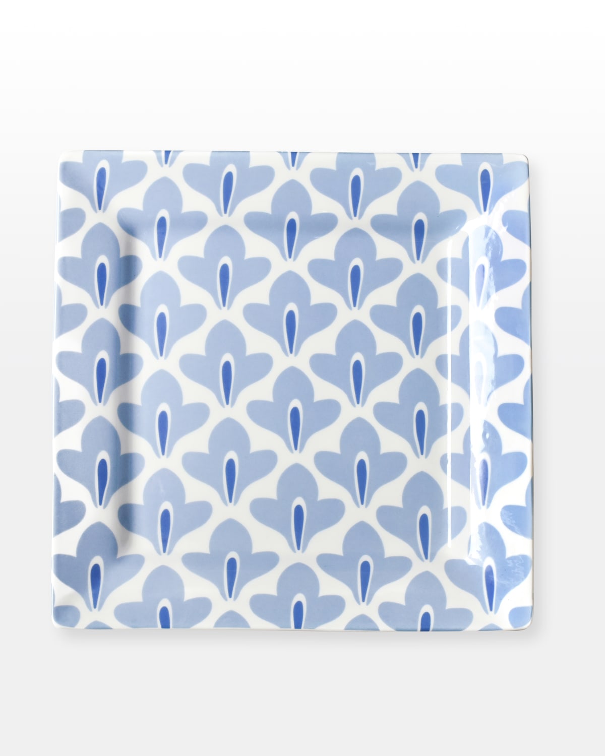 Coton Colors Iris Blue Sprout Square Platter