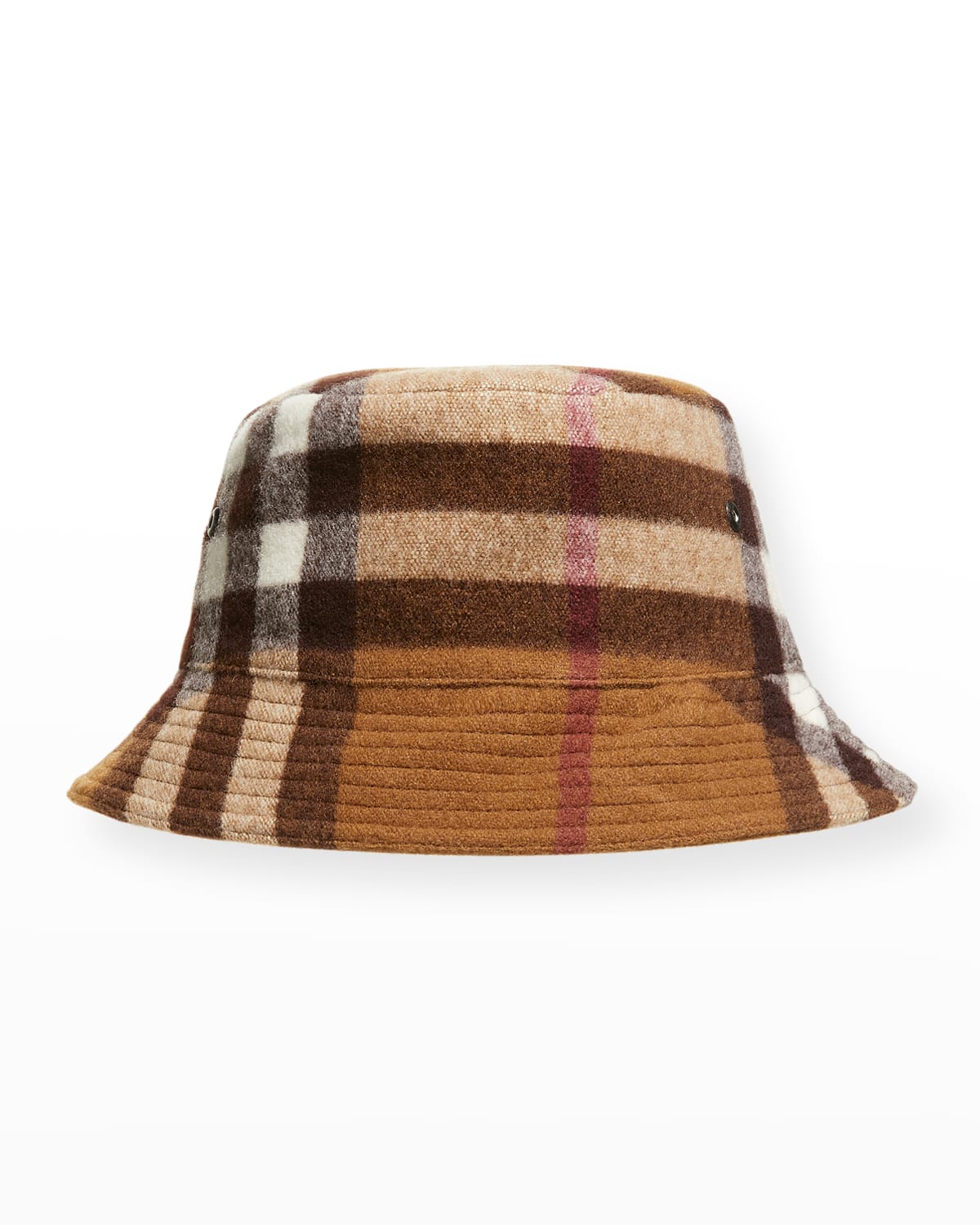 Burberry Men's Vintage Check Twill Bucket Hat | Neiman Marcus