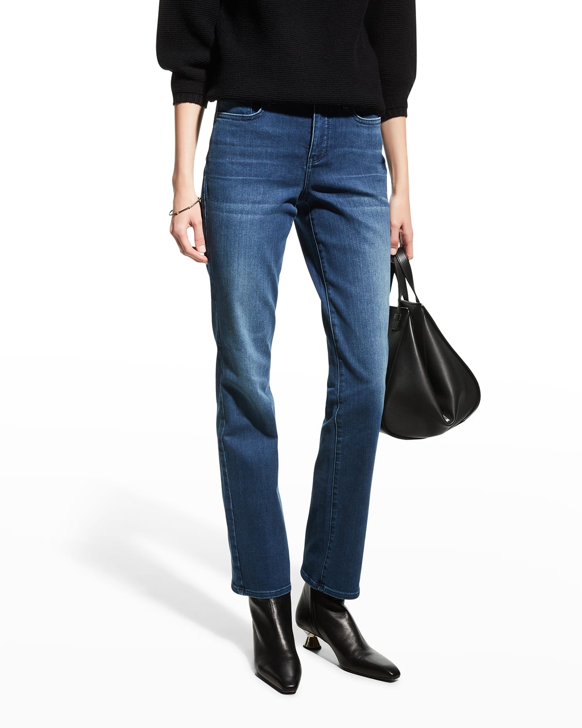 NYDJ MARILYN STRAIGHT-LEG JEANS,PROD245110369